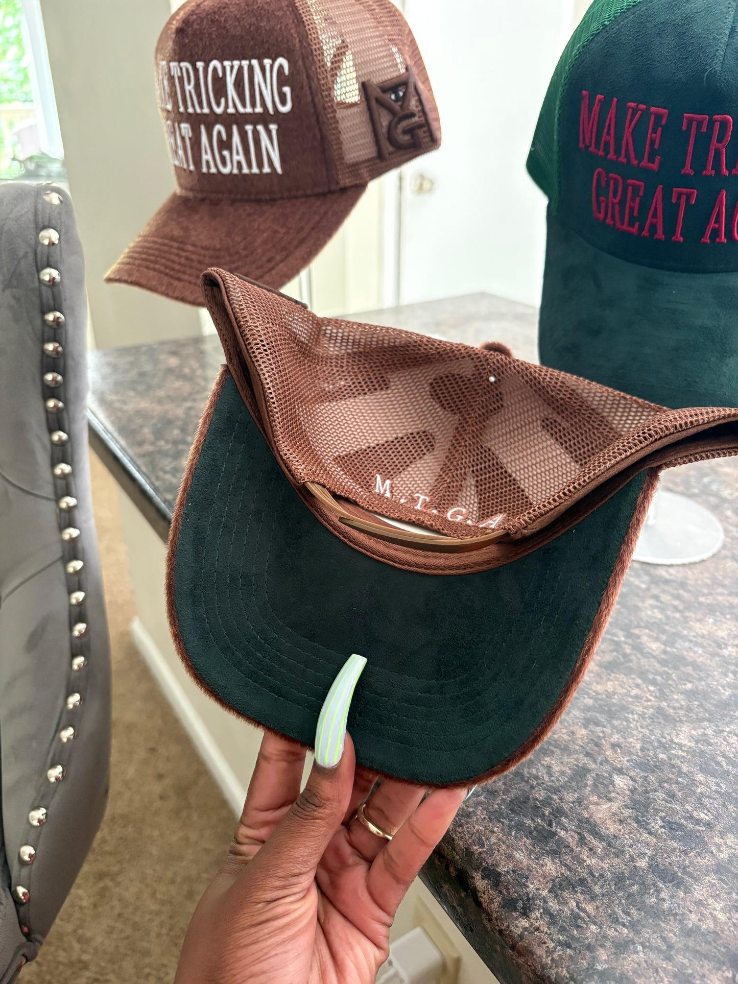 Chocolate covered Og Trucker